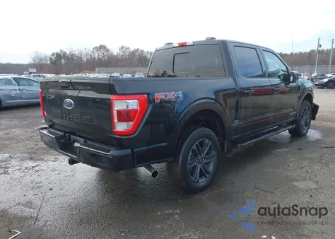 2022 Ford F-150 Lariat z USA, uszkodzony, nr VIN 1FTFW1ED3NFA42693